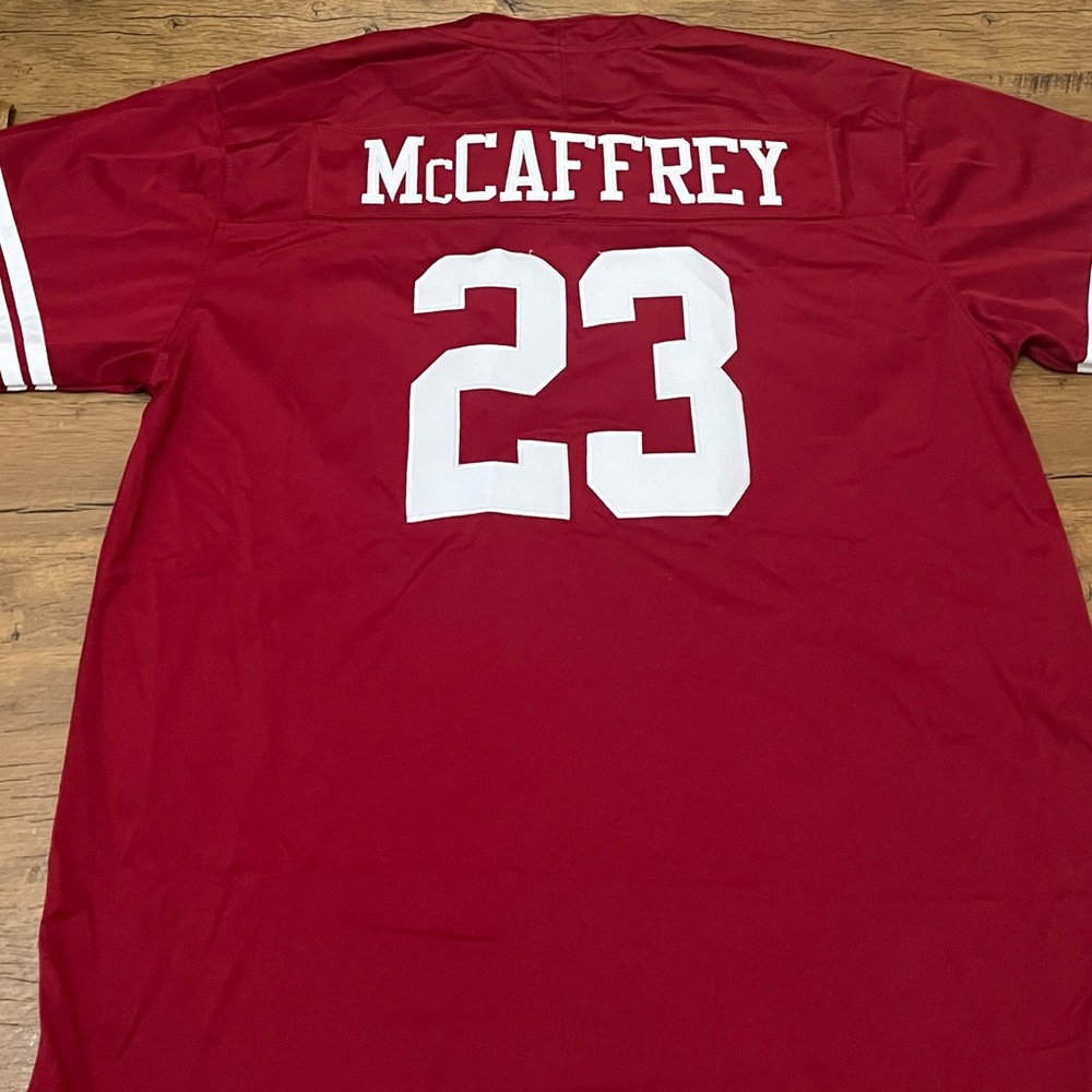 Christian McCaffrey  SF 49ers jersey